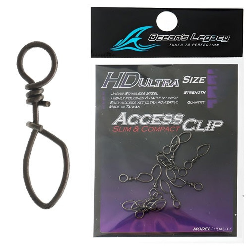 Ocean’s Legacy Access Clips|2 – 43LB – 12PK|3 – 72LB – 10PK|4 – 133LB – 10PK