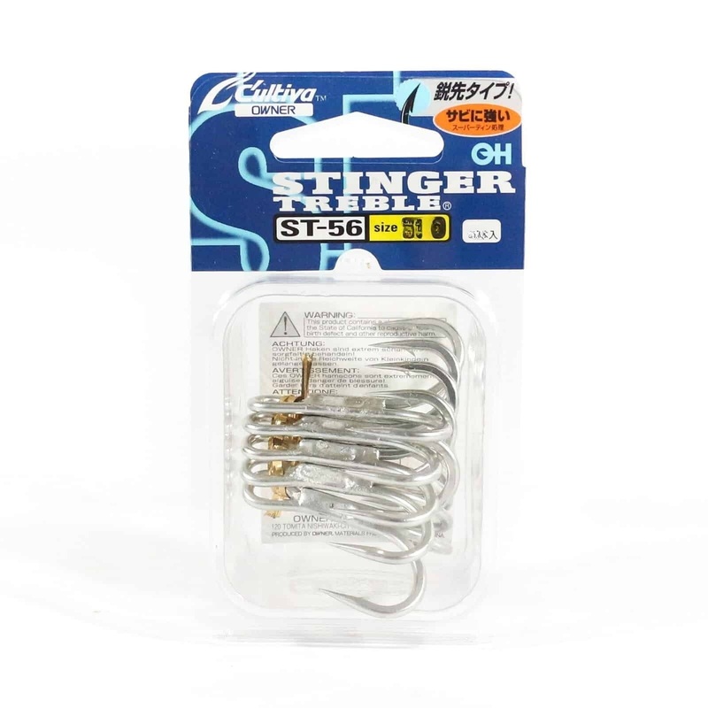 Owner St-56 Treble Hooks|1 – 6PK|2 – 7PK|4 – 8PK