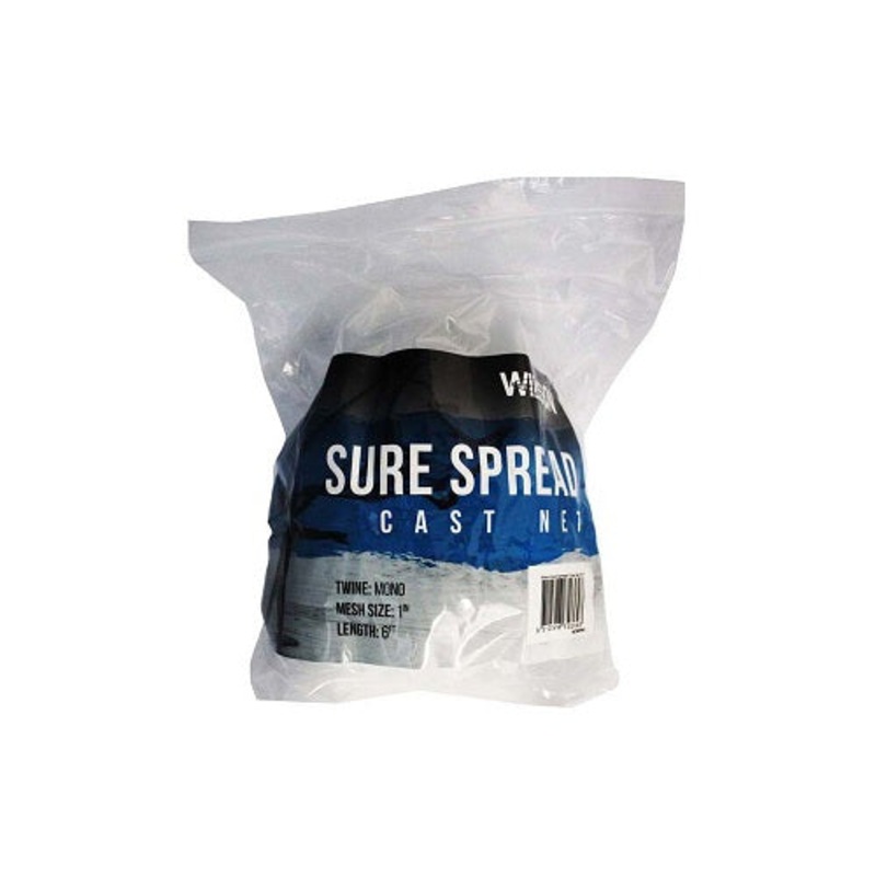 Sure Spread Cast Net Mono Mesh Bottom Pocket