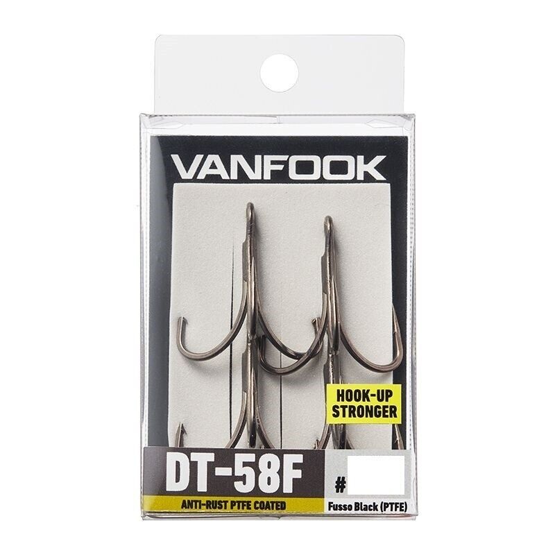 Vanfook Dt-58f Treble Hooks|1 – 4PK|2 – 6PK|4 – 7PK|6 – 7PK