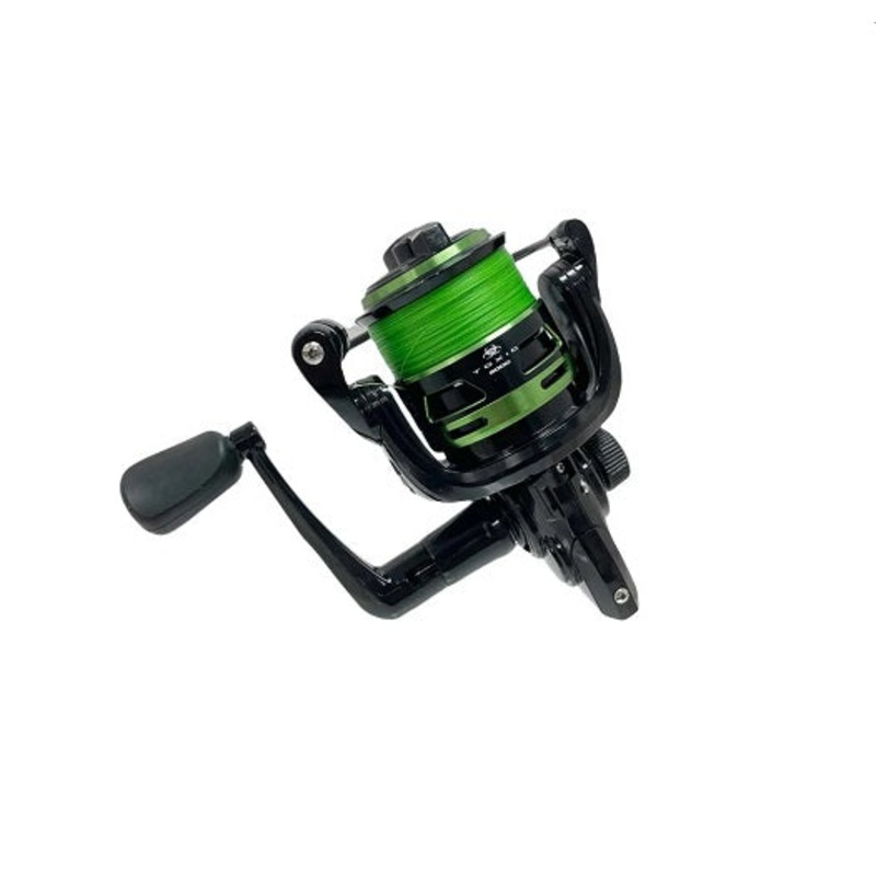 Samaki Toxic Spinning Reel Pre-spooled With Braided Line >