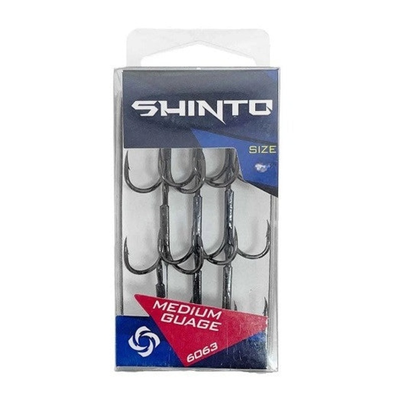 Shinto 6063 Treble Hooks >^|16|14|12|1|2|1/0|2/0|3/0
