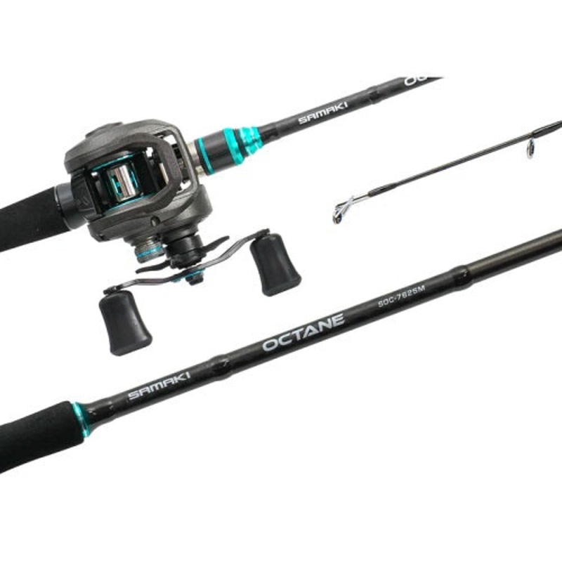 Samaki Octane Baitcast Combo|SOC-601BXH/SOC200|SOC-661BH/SOC200
