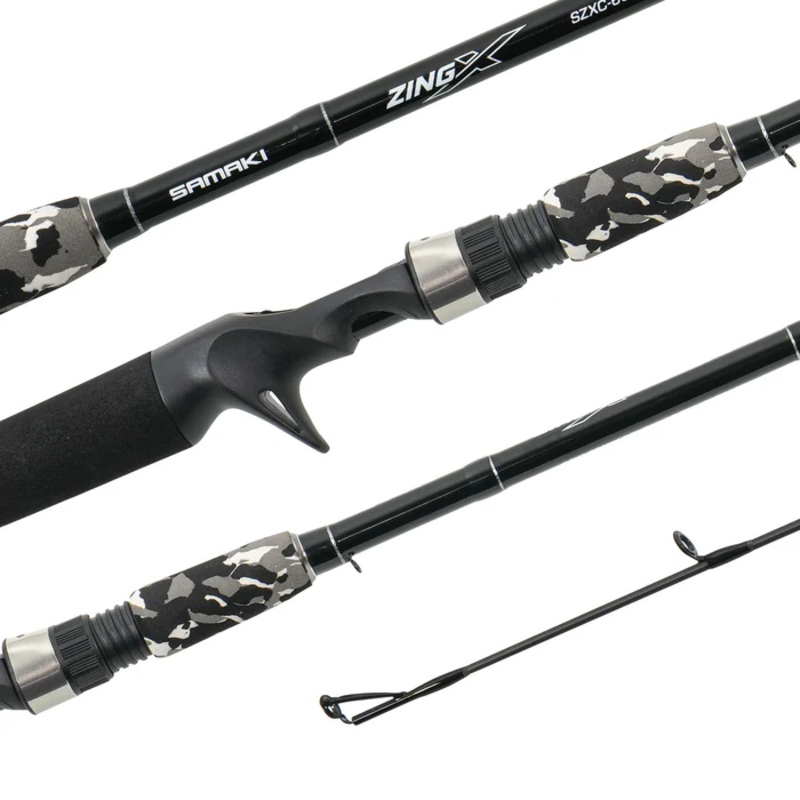 Samaki Zing-x Baitcast Rod|6’/15-30LB/1PC/601BXH|6’6″/12-25LB/1PC/661BH|6’6″/8-17LB/1PC/661BMH