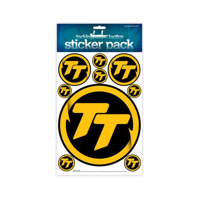 Tackle Tactics Sticker Pack A4 – Tt